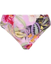 Figleaves - Fiji Ruched Side Bikini Brief - Lyst