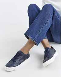 Simply Be - Classic Lace Up Trainer Ex Wide - Lyst