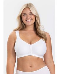 Miss Mary Of Sweden - Miss Mary Keep Fresh Front Fastening Bra - Lyst