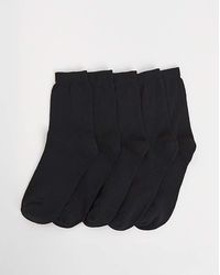 Pretty Secrets - 5 Pack Super Value Ankle Socks - Lyst