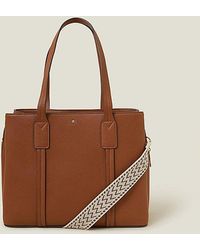 Accessorize - Webbing Strap Tote Bag - Lyst