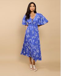 Little Mistress - Lm Midaxi Dress - Lyst