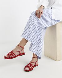 Simply Be - Tubular Woven Sandals Extra Wide - Lyst