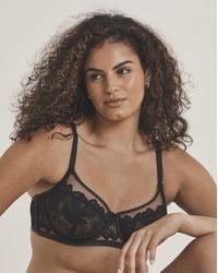 Pretty Secrets - Leaf Lace Wired Bra - Lyst