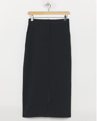 Simply Be - Utility Cargo Denim Maxi Skirt - Lyst