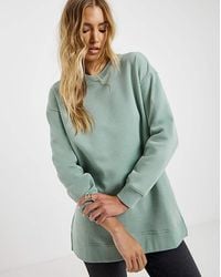 Simply Be - Side Split Sweatshirt Tunic - Lyst