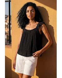 Roman - Roman Textured Frill Sleeve Cami Top - Lyst