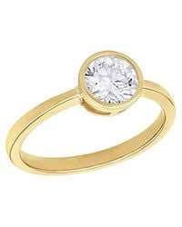 iJewel - 9Ct Lab Diamond 1Ct Ring - Lyst