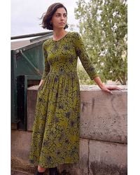 Roman - Roman Floral Print Midi Dress - Lyst