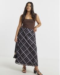 Simply Be - Chiffon Skirt - Lyst