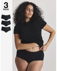 Pretty Secrets - 3 Pack Lace Shorts - Lyst