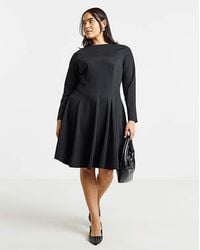 Simply Be - Ponte Mini Dress - Lyst