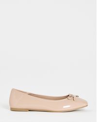 Simply Be - Square Ballerina Shoe Ex Wide - Lyst