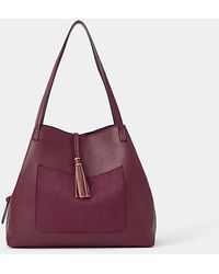 Accessorize - Tassel Charm Shoulder Bag - Lyst