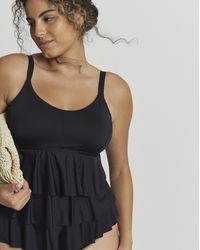 MAGISCULPT - Illusion Ruffle Swimsuit - Lyst