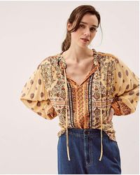 Monsoon - Ines Floral Print Blouse - Lyst
