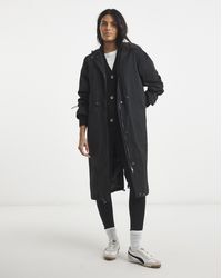 Simply Be - Longline Tech Parka - Lyst