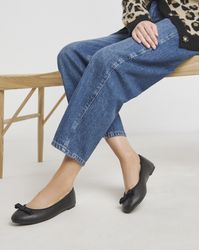Simply Be - Classic Ballerina Bow Shoe Extra Wide - Lyst