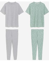 Simply Be - Floral Value 2 Pack Legging Set - Lyst