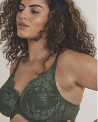 Pretty Secrets - Full Cup Lace Padded Bra - Lyst