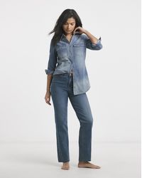 Capsule - Western 24/7 Straight Leg Jeans - Lyst