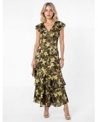 Lovedrobe - Floral Print Midaxi Dress - Lyst