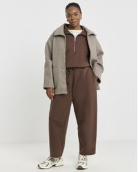 Simply Be - Barrel Leg Jogger - Lyst
