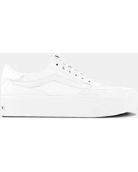 Vans - Brooklyn Ls Platform Trainers - Lyst