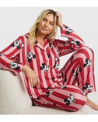 Disney - Mickey Mouse Button Through Pj Set - Lyst