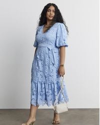 Joanna Hope - Blouson Sleeve Lace Dress - Lyst