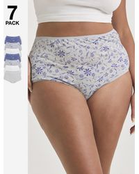 Pretty Secrets - 7 Pack Full Fit Knickers - Lyst