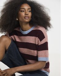 Simply Be - Sponge Ss Boxy Knitted Tee - Lyst