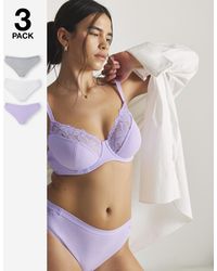 Pretty Secrets - 3 Pack Harper Midi Brazilian - Lyst