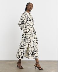 Joanna Hope - Tie Waist Shirt Dress - Lyst