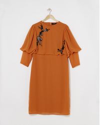Joanna Hope - Embellished Midi Dress - Lyst