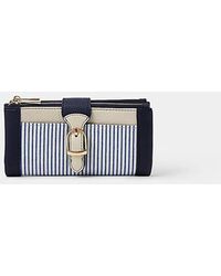 Accessorize - Stripe Buckle Purse - Lyst