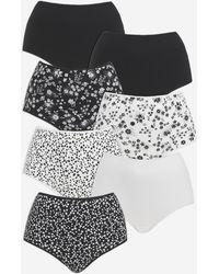 Pretty Secrets - 7 Pack Full Fit Brief - Lyst