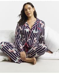 Pretty Secrets - Viscose Blend Revere Pyjama Set - Lyst