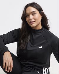 adidas - Training Essentials 1/4 Zip - Lyst