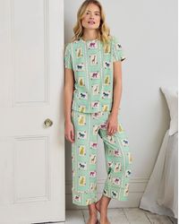 Chelsea Peers - Tshirt & Capri Pant - Lyst