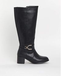Cushion Walk - Block Heel Boot Eee Fit - Lyst