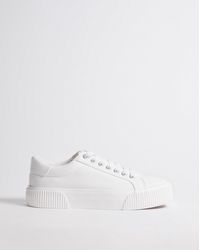 Simply Be - Canvas Trainer Chunky Ribbed Sole Exwide - Lyst