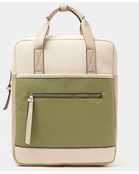 Accessorize - Faux Leather Backpack - Lyst