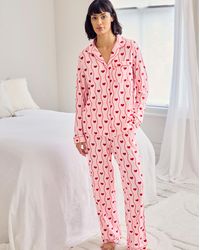 Chelsea Peers - Classic Long Button Up Set - Lyst