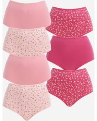 Pretty Secrets - 7 Pack Full Fit Brief - Lyst