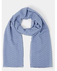 Accessorize - Wave Stitch Scarf - Lyst