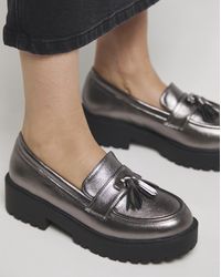 Simply Be - Tassle Chunky Loafer Shoes Ex Wide Fit - Lyst