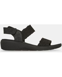 Skechers - Arya Glitter Standard Sandals - Lyst