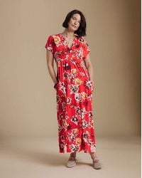 Julipa - Petite Pocket Jersey Midi Dress - Lyst
