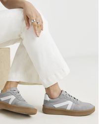 JD Williams - Leather Retro Trainer Eee Fit - Lyst